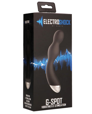 Shots Electroshock E-stimulation G-spot Vibrator - Black