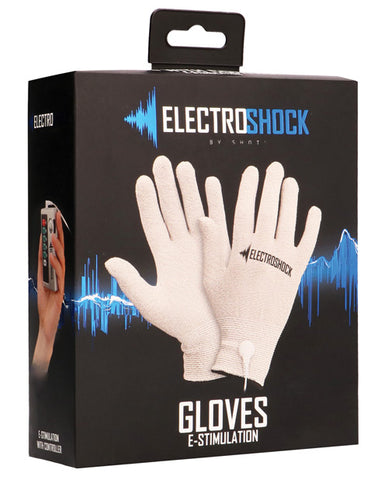 Shots Electroshock E-stimulation Gloves - Grey