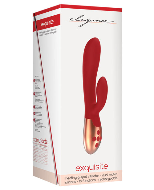 Shots Elegance Exquisite W-heating Technology - 10 Function Red