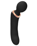 Shots Elegance Double Ended Rechargeable Dual Motor Vibrator-massager - Black