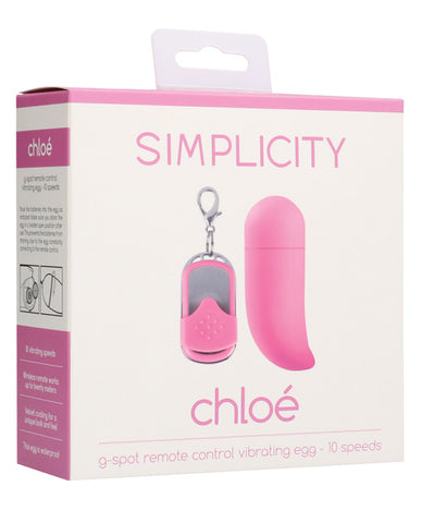 Shots Simplicity Chloe G Spot Egg Big Size - Pink