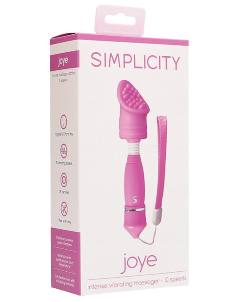 Shots Simplicity Joye Intense Vibrating Massager