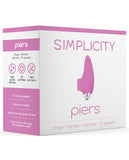 Shots Simplicity Piers Finger Vibrator - 10 Speed