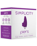 Shots Simplicity Piers Finger Vibrator - 10 Speed