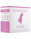 Shots Simplicity Basile Finger Vibrator - 10 Speed