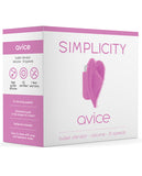 Shots Simplicity Avice Bullet Vibrator - 10 Speed