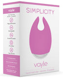 Shots Simplicity Vayle Rechargeable Clitoral Handheld Vibe - 10 Speed