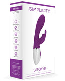 Shots Simplicity Searle Rechargeable Classic Rabbit Vibrator - 10 Speed