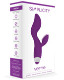 Shots Simplicity Verne Rechargeable Clitoral Vibrator - 10 Speed