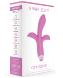 Shots Simplicity Sinclaire Rechargeable G Spot & Clitoral Vibrator - 10 Speed