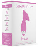 Shots Simplicity Lace Rechargeable Clitoral Vibrator - 10 Speed