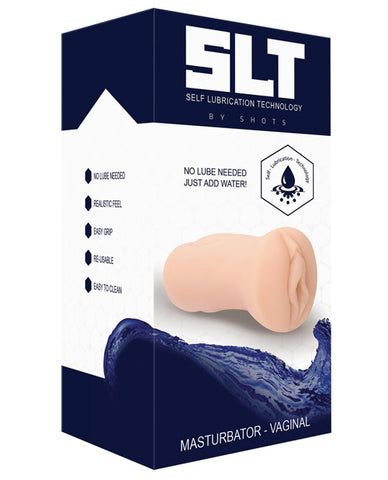 Shots Slt Self Lubrication Masturbator Vaginal - Flesh