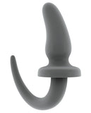 Shots Sono 4" Butt Plug W/tail - Grey