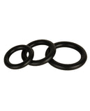 Ignite Power Stretch Silicone Donuts Cockrings - Pack Of 3