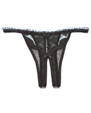 Scalloped Embroidery Crotchless Panty O/s