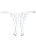 Scalloped Embroidery Crotchless Panty O/s