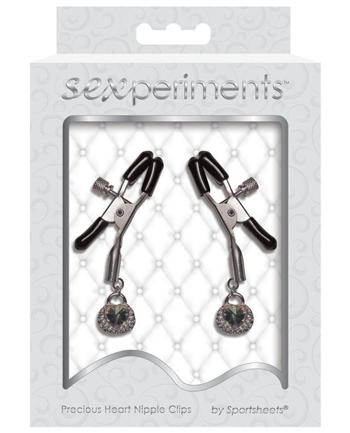 Sexperiments Precious Heart Nipple Clamps