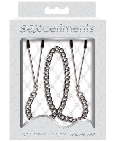 Sexperiments Tug On My Heart Nipple Clamps