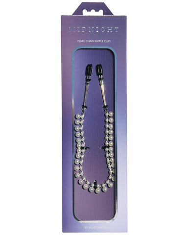 Sincerely Pearl Chain Nipple Clips