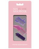 Sex In The Shower Finger Massager Kit