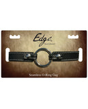 Edge Leather Seamless O Ring Gag