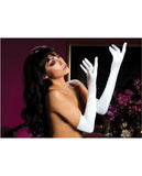 Satin Opera Length Gloves O/s