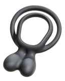 Malesation Bunny Cockring - Black