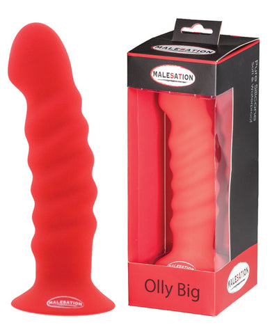 Malesation Olly Dildo Large - Red