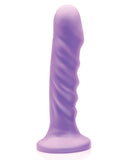 Tantus Echo Super Soft Vibrating Dong - Purple