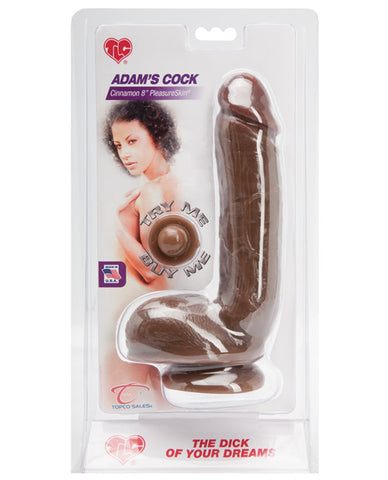 Tlc Adam's 8" Pleasureskin Cock