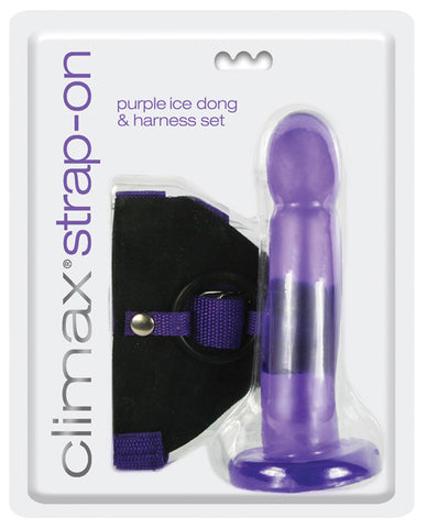 Climax Strap On Ice Dong & Harness Set