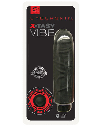 Cyberskin 6.25" Xtasy Vibe - Black