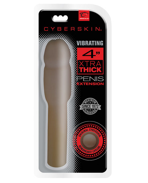 Cyberskin Xtrathick Vibrating Transformer 4" Extension