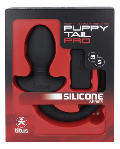 Titus Silicone Pro Vibrating Pup Tail