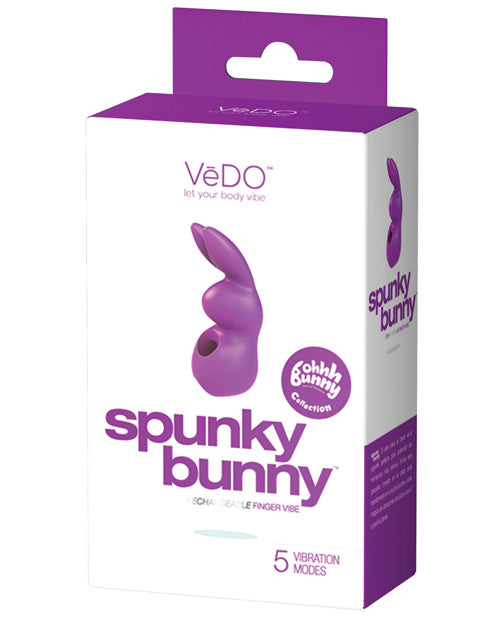 Vedo Spunky Bunny Rechargeable Finger Vibe