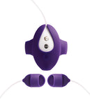 Vedo Kimi Dual Finger Vibe W-remote Control - Deep Purple