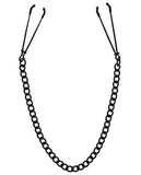 Master Series Reign Noir Tweezer Style Nipple Vice - Black