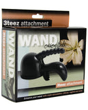 Wand Essentials 3 Teez Wand Attch. - Black