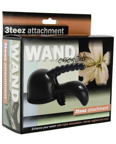 Wand Essentials 3 Teez Wand Attch. - Black