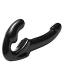 Revolver Strapless Strap On G Spot Dildo - Black