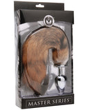 Master Series Untamed Fox Tail Anal Plug Xl