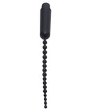 Master Series Dark Rod Vibrating Beaded Silicone Sound