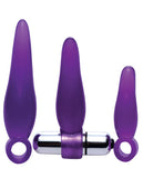 Frisky Fanny Fiddlers 3 Pc Finger Rimmer Set W-vibrating Bullet