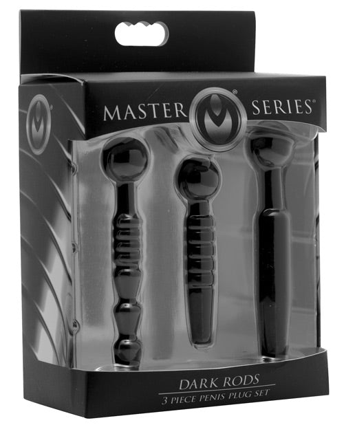 Master Series 3 Pc Dark Rods - Black