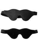 Strict Fleece Lined Blindfold - Black