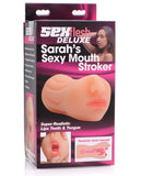 Sexflesh Deluxe Sarah's Sexy Mouth Stroker