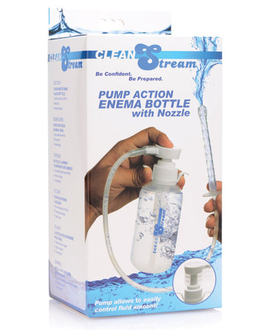 Cleanstream Pump Action Enema Bottle W-nozzle