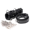 Strict Slave Pu Leather Shackles