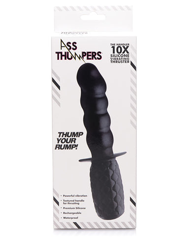 Ass Thumpers The Handler 10x Silicone Vibrating Thruster