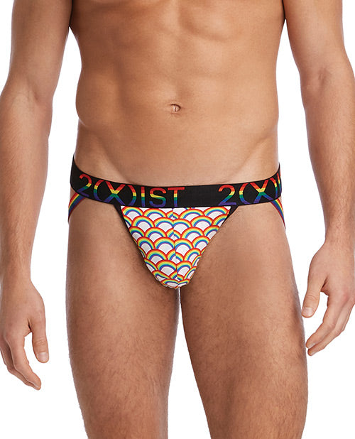 2xist Pride Jock Strap Rainbow